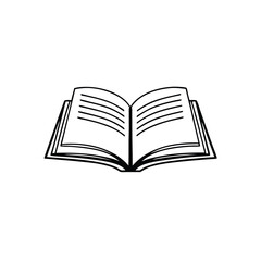  Minimal Book Line Icon .eps
