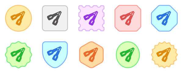 Editable tongs vector icon. Part of a big icon set family. Perfect for web and app interfaces, presentations, infographics, etc