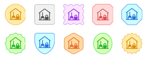 Editable storage, warehouse, janitor room vector icon. Part of a big icon set family. Perfect for web and app interfaces, presentations, infographics, etc
