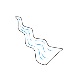 river line illustration