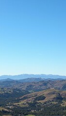 Naklejka premium Rolling hills panorama