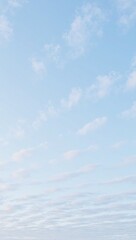 Fototapeta premium Soft cloudscape pattern