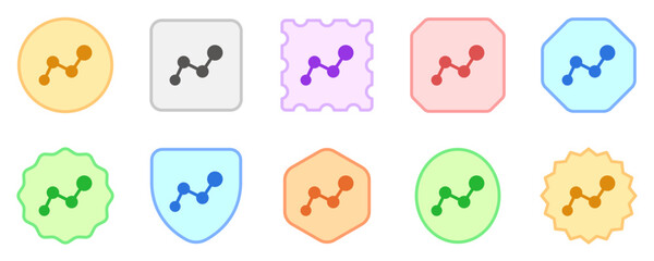 Editable timeline, chart vector icon. Map, location, navigation. Part of a big icon set family. Perfect for web and app interfaces, presentations, infographics, etc