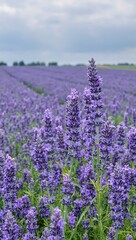 Obraz premium Lavender field in bloom