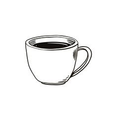 coffee cup isolated on white