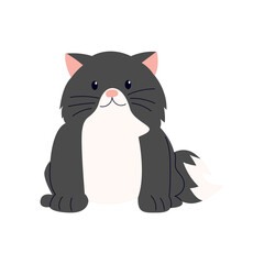 International Cat Day – Cute Cat Character