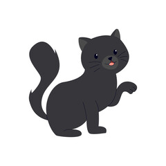 International Cat Day – Cute Cat Character