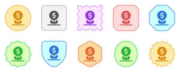 Editable interest vector icon. Part of a big icon set family.  Finance, business, investment, accounting. Perfect for web and app interfaces, presentations, infographics, etc