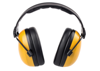 Ear Protection isolated on white background 