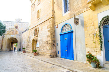 A beautiful view of Mdina, the oldest city in Malta
