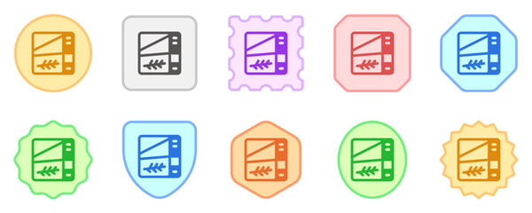 Editable cereal box vector icon. Part of a big icon set family. Perfect for web and app interfaces, presentations, infographics, etc