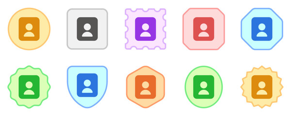 Editable person, portrait vector icon. Part of a big icon set family. Perfect for web and app interfaces, presentations, infographics, etc