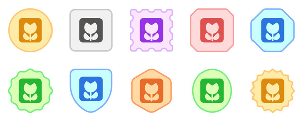 Editable flower, macro photography vector icon. Part of a big icon set family. Perfect for web and app interfaces, presentations, infographics, etc