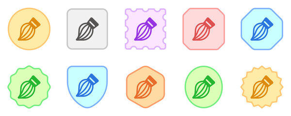 Editable brush vector icon. Part of a big icon set family. Perfect for web and app interfaces, presentations, infographics, etc