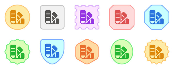 Editable color palette vector icon. Part of a big icon set family. Perfect for web and app interfaces, presentations, infographics, etc