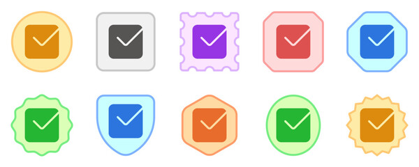 Editable check box vector icon. Part of a big icon set family. Perfect for web and app interfaces, presentations, infographics, etc