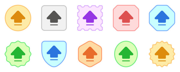 Editable capslock arrow vector icon. Part of a big icon set family. Perfect for web and app interfaces, presentations, infographics, etc