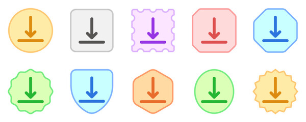 Editable bottom alignment vector icon. Part of a big icon set family. Perfect for web and app interfaces, presentations, infographics, etc