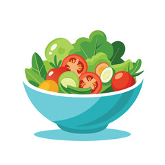 fresh vegetable salad