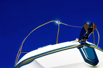 Sailboats Anchored in Marina Harbor