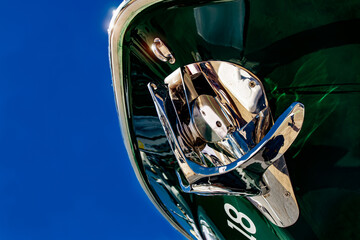Sailboats Anchored in Marina Harbor