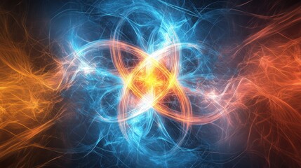 Abstract energy vortex