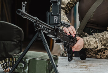 machine gun disassembly