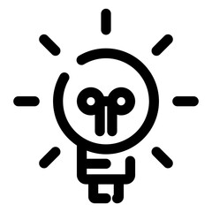 Bulb icon