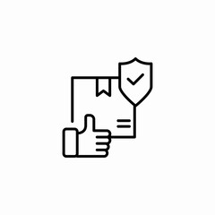 positive product reviw icon sign vector