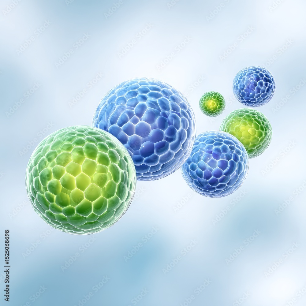 Poster futuristic infographic of synthetic base manipulation science lab digital visuals abstract environme