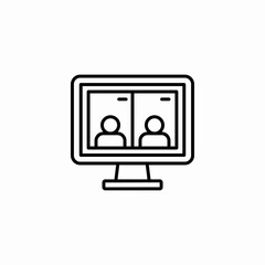 user profile icon sign vector