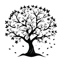 Fototapeta premium Cherry Blooming Spring Blossom Flowering Tree svg