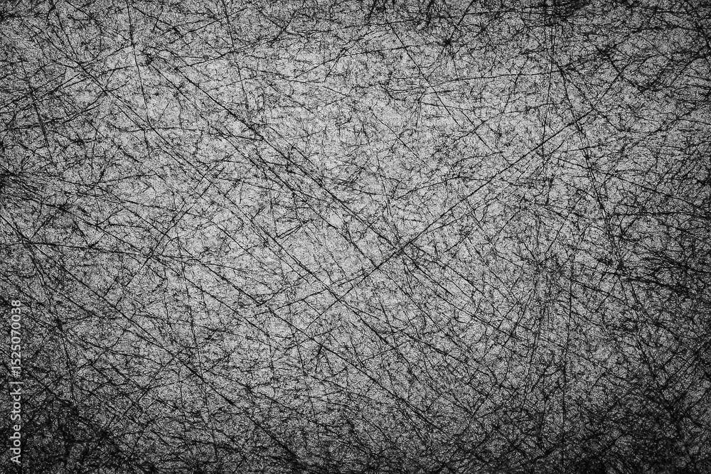 Poster distressed texture: a high-resolution, grainy texture featuring an array of interwoven lines, perfec