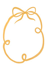 hand drawing doodle frame