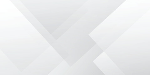 Obraz premium Abstract white background. Minimal geometric white light background abstract design. vector eps10