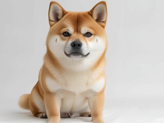 真顔の柴犬[generativeAi]