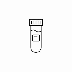 lab sample icon sign vector