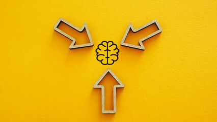 Business Meeting Brainstorm for goal achievement. Creative Ideas Brainstorm Thinking Inspiration and motivation
