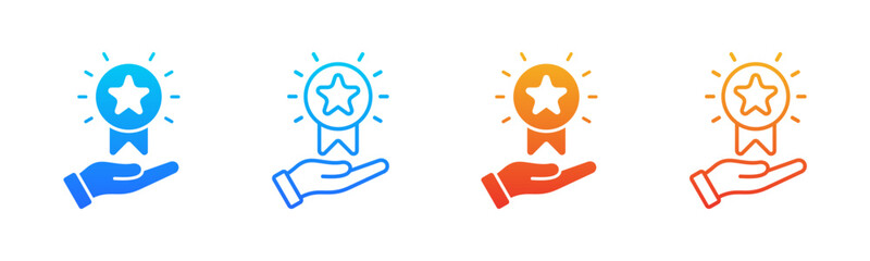 Branding icon sheet multiple style collection