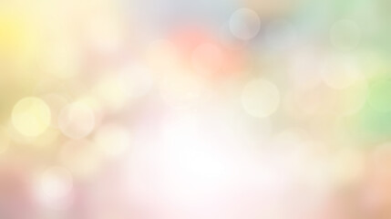 Summer abstract colorful bokeh background blur, holiday wallpaper.