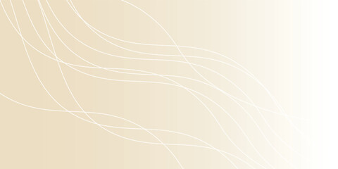 Abstract golden background with white and beige luxury glitter shapes. Golden lines luxury