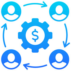 Business Networking Icon