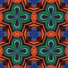 Seamless patterns wallpapers, tiles, cloths, flowers, geometric patterns, vector patterns