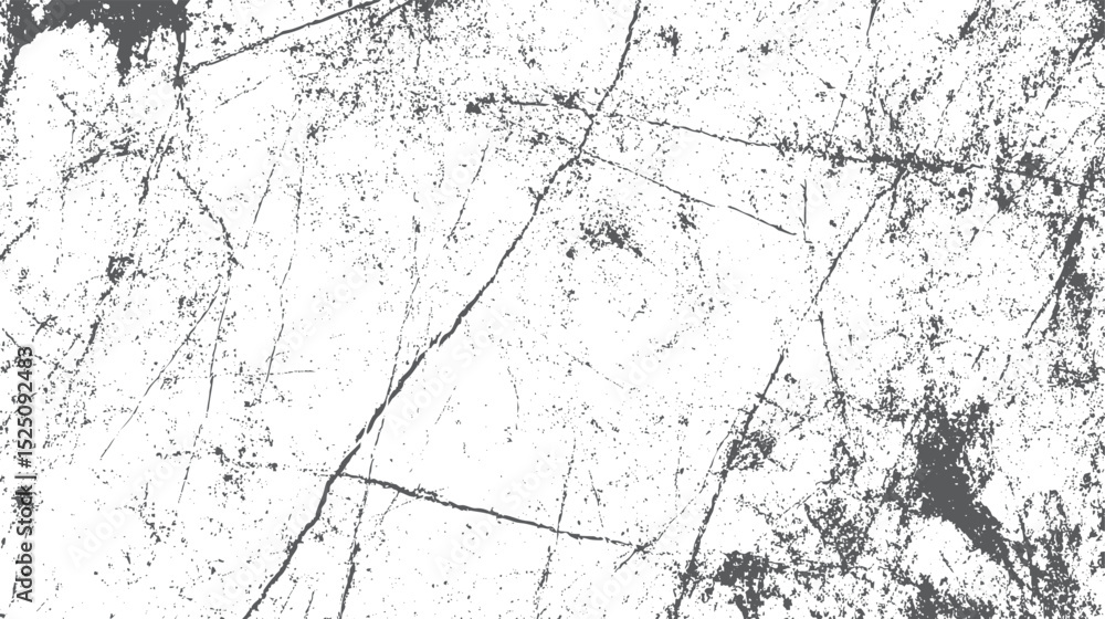 Aufkleber white grunge texture with scratches and aged marks for backgrounds and design elements versatile dig