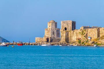 greece peloponnese peninsula methoni castle various photos