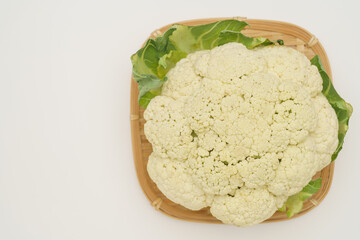 カリフラワー・俯瞰撮影