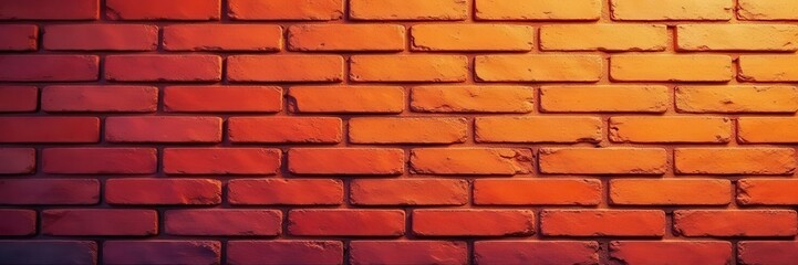 Obraz premium Cleanly stacked brick wall, uniform color, modern aesthetic, architectural design, straight lines, minimalist
