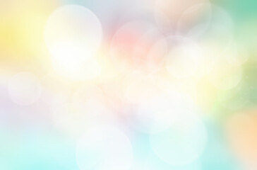 Summer blurred  background.Easter backdrop.Colorful blur.