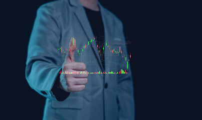  Stock Market Investments Funds and Digital Assets. analyzing forex trading graph financial...