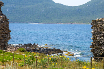 greece peloponnese peninsula methoni castle various photos